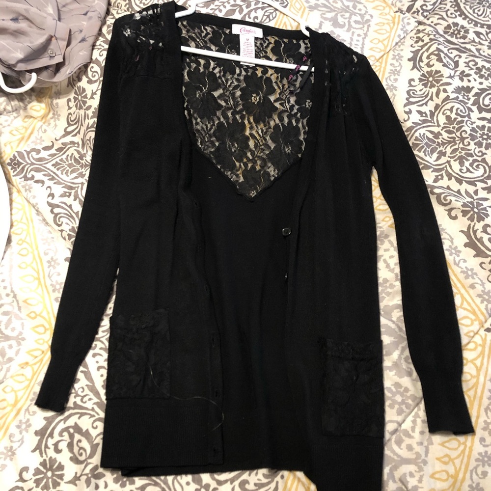Lacey cardigan